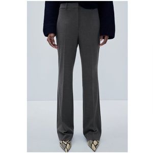 ZARA NWOT NEVER WORN HIGH WAISTED GRAY PANTS SIZE SMALL